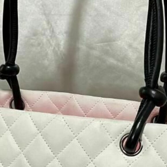 Authentic CHANEL CC Cambon Calfskin Quilted Large Shopping Tote Shoulder Bag - Picture 12 of 16